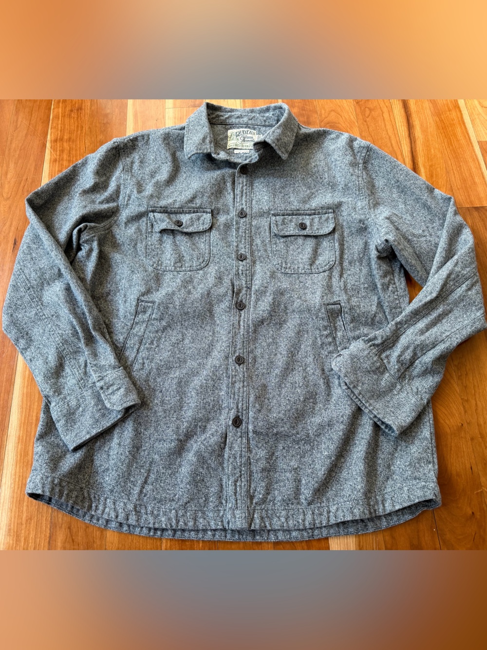 GRAYERS OUTDOOR GARMENTS men’s long sleeve button down XXL cold weather wear‎